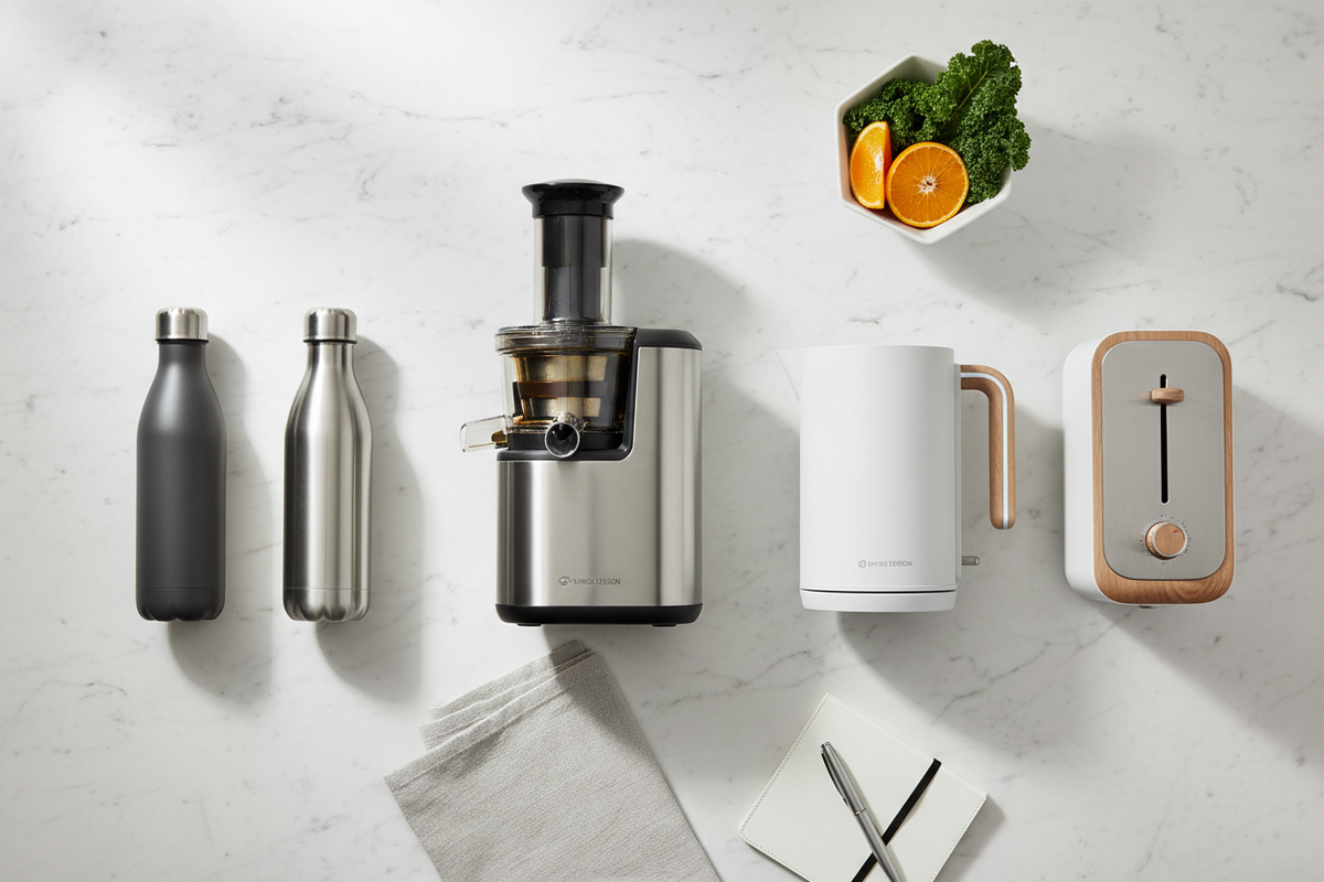To‑Go Kollektion: Flaschen, Lunchboxen & Thermobecher