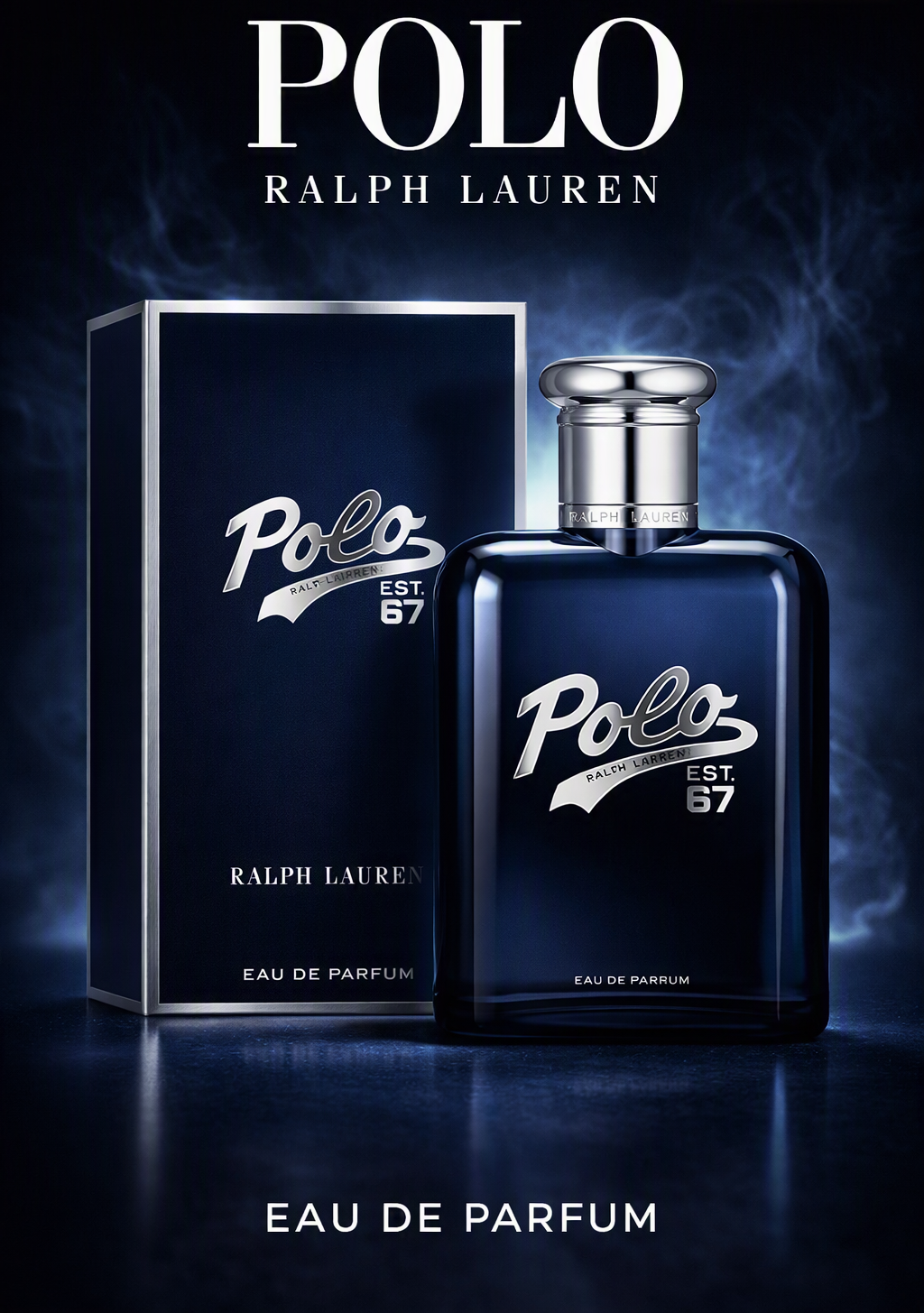 Ralph Lauren Polo 67 Eau de Parfum, kraftvoller holziger Herrenduft