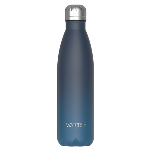 WATERSY 500 ml Edelstahl-Trinkflasche, isolierte Vakuumflasche