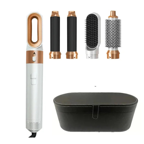 5‑in‑1 Hair Dryer & Hot Air Brush – Glätten, Volumen, Locken & schnelles Trocknen
