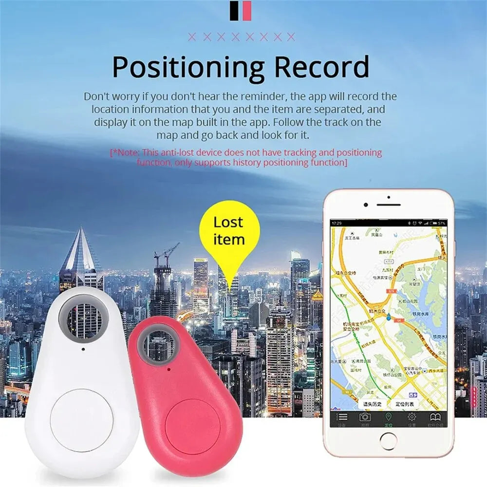 Mini-GPS-Tracker für Haustiere und Taschen mit Anti-Verlust-Alarm
