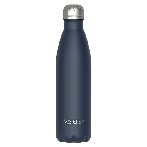WATERSY 500 ml Edelstahl-Trinkflasche, isolierte Vakuumflasche