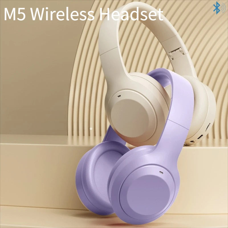 Over-Ear-HIFI-Stereo-Kopfhörer M5 – kabellose Bluetooth-5.3-Kopfhörer