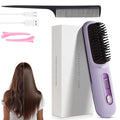 SiroSell - Kabellose Glättungsbürste, professionelles 3-in-1-Haarstyling-Gerät