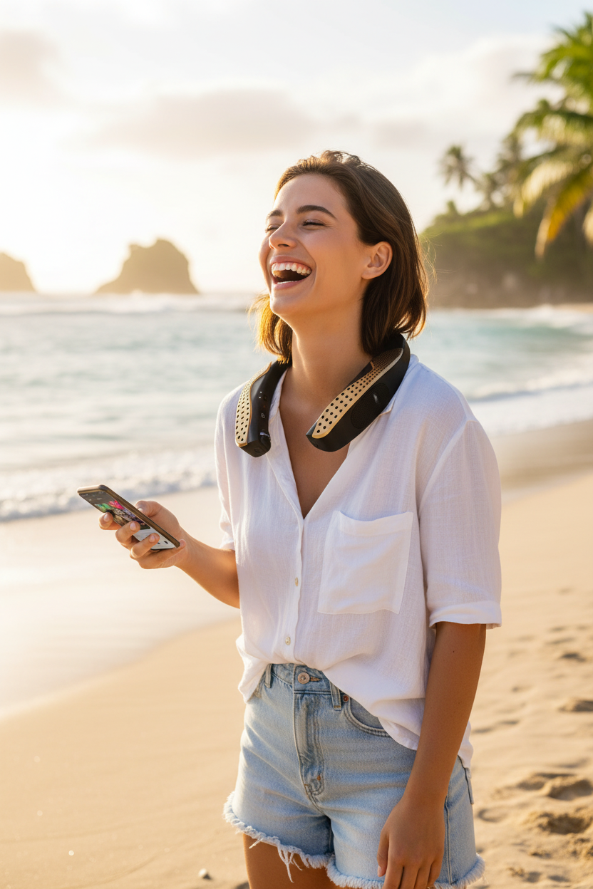 LZ‑5/LZ‑6 Bluetooth Headset – Leicht & Stereo‑Neckband