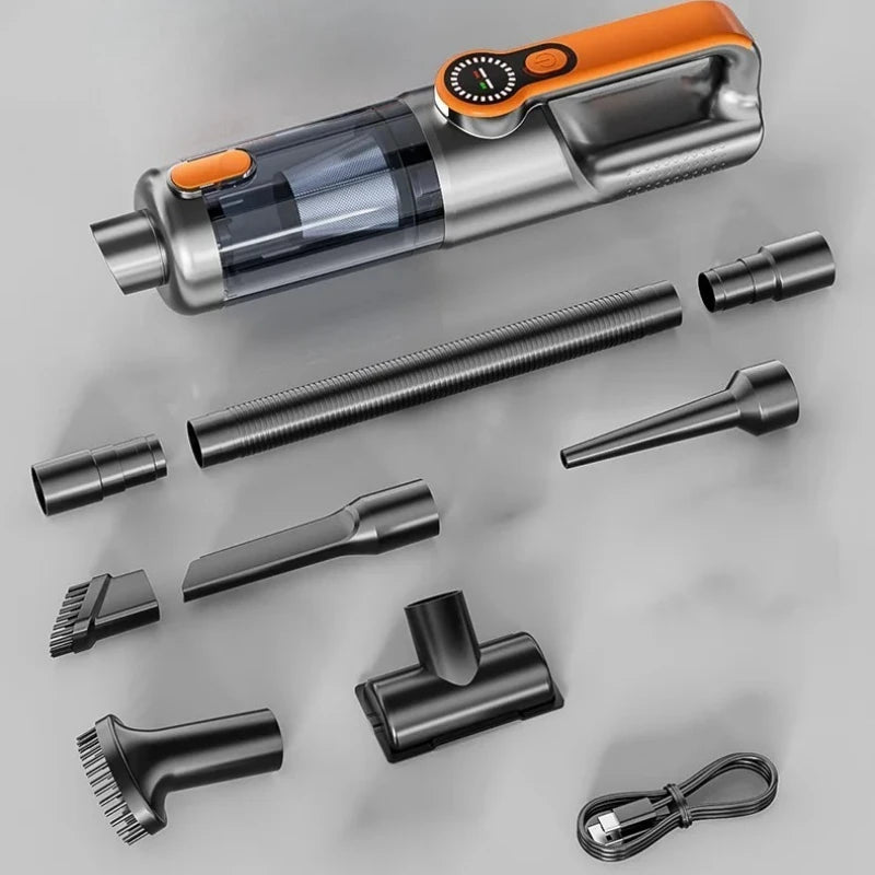 Kabelloser Auto‑Handstaubsauger – High‑Power, One‑Button Dust Dump, tragbar