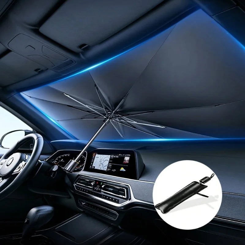 Auto‑Sonnenschutz‑Schirm – Faltbare Frontscheiben‑Abdeckung, Anti‑UV & Hitzeschutz