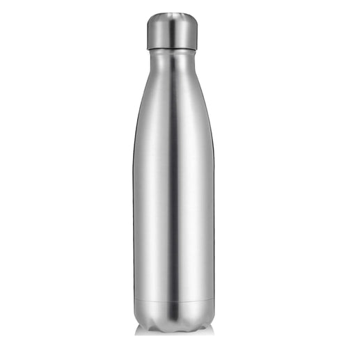 Doppelwandige Edelstahl-Thermosflasche für Sport, 500 ml/17 oz