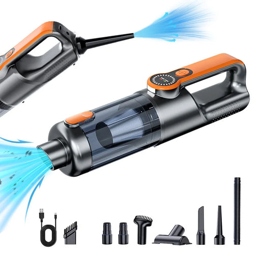 Kabelloser Auto‑Handstaubsauger – High‑Power, One‑Button Dust Dump, tragbar
