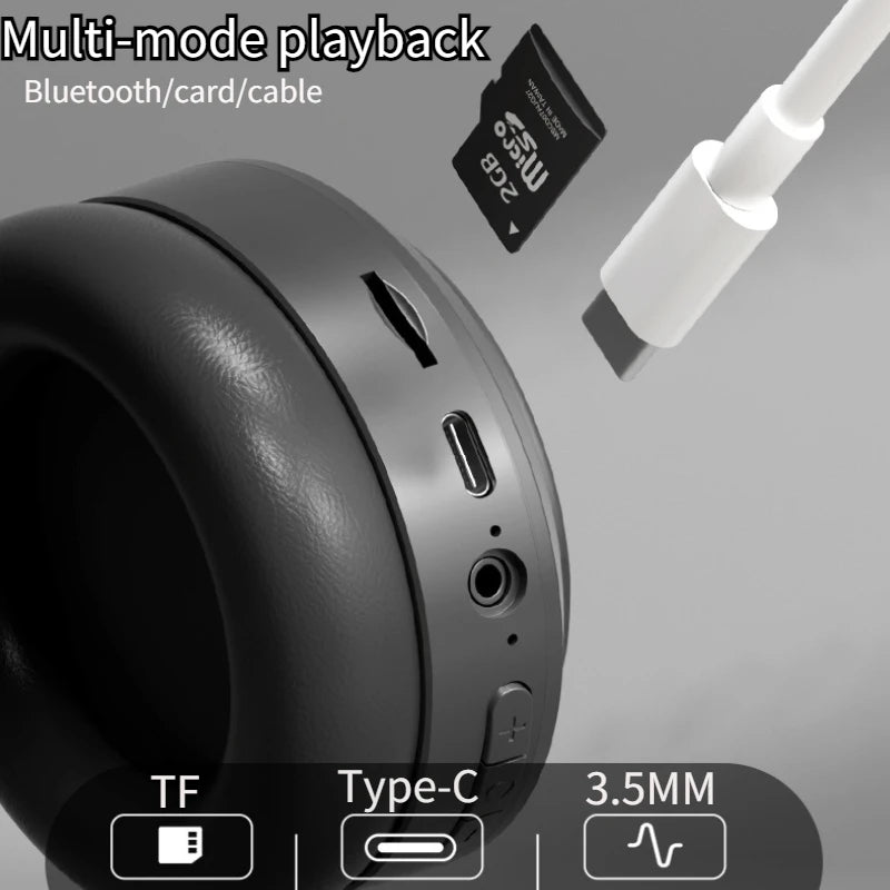 Over-Ear-HIFI-Stereo-Kopfhörer M5 – kabellose Bluetooth-5.3-Kopfhörer