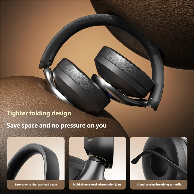 Acer OHR712 Kabellose Bluetooth 6.0 Kopfhörer – Faltbar, Over-Ear