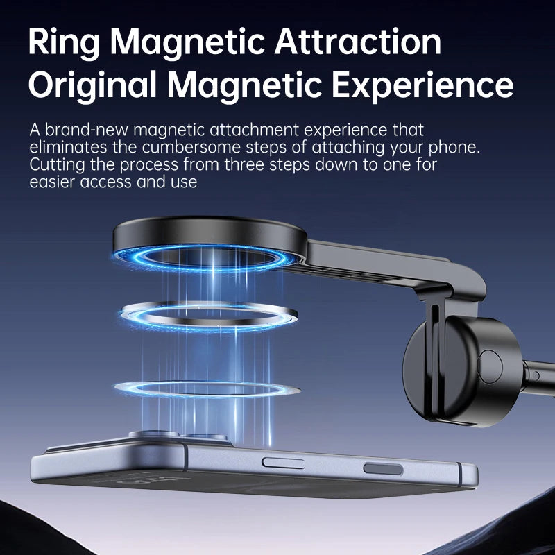 T18 Magnetic Phone Tripod Wireless Phone Grip Selfie Stick Desktop