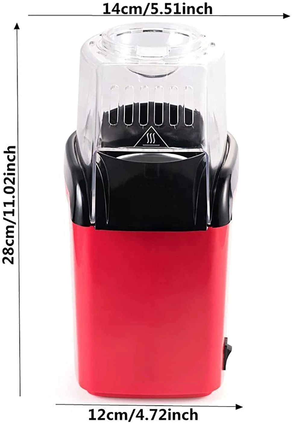 Mini Elektrischer Popcornmaker – Kompakte Heißluft‑Popcornmaschine für Zuhause