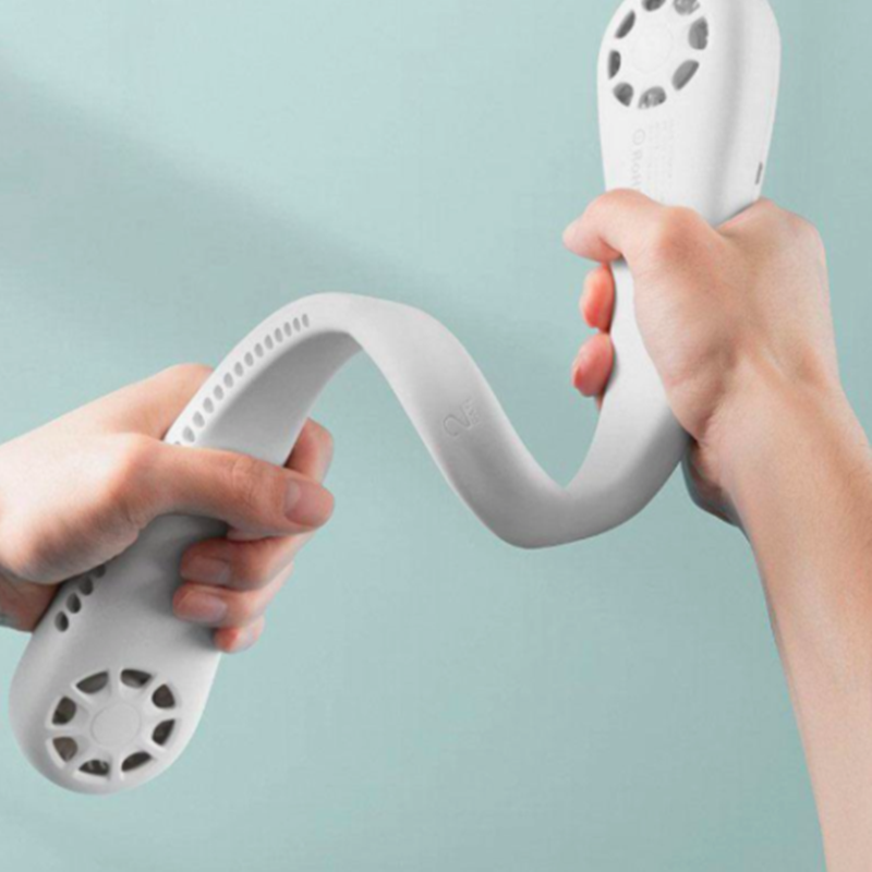Mini Bladeless Neck Fan – Tragbarer, Wiederaufladbarer Kühlventilator