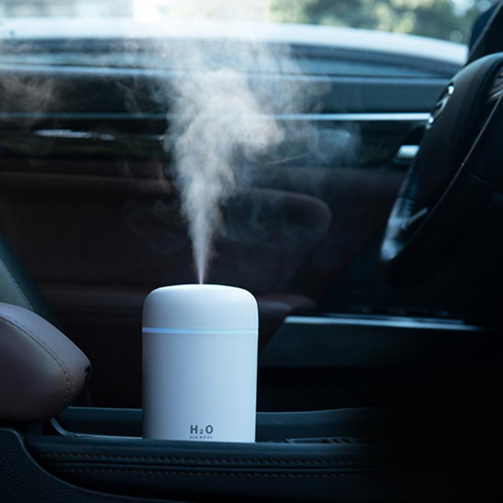 Tragbarer Luftbefeuchter und Aromadiffusor für ätherische Öle für Auto und Zuhause
