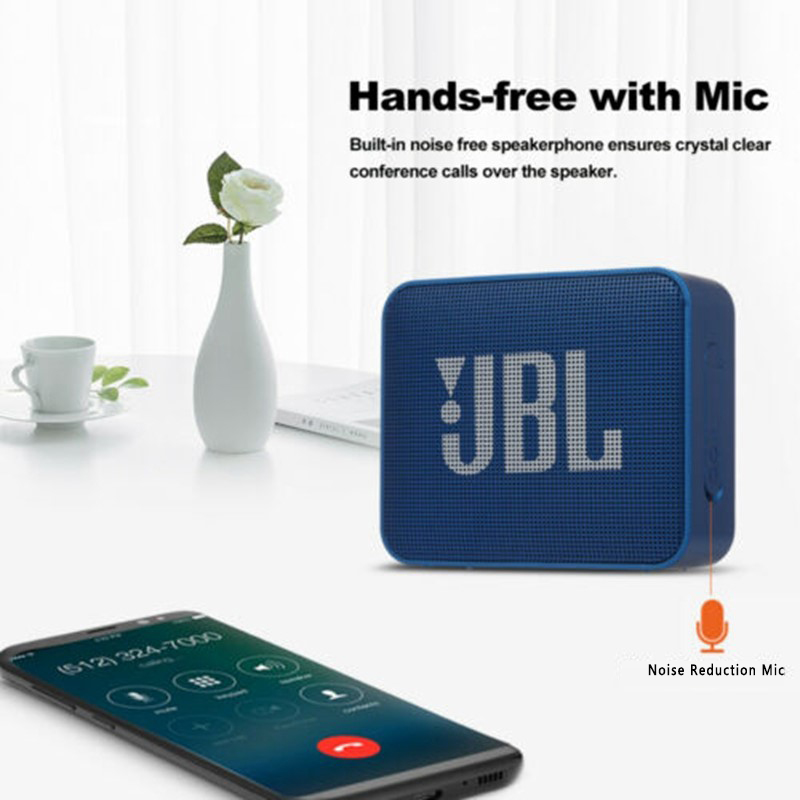 IPX7-wasserdichter JBL GO 2 kabelloser Bluetooth-Lautsprecher für den Aussenbereich