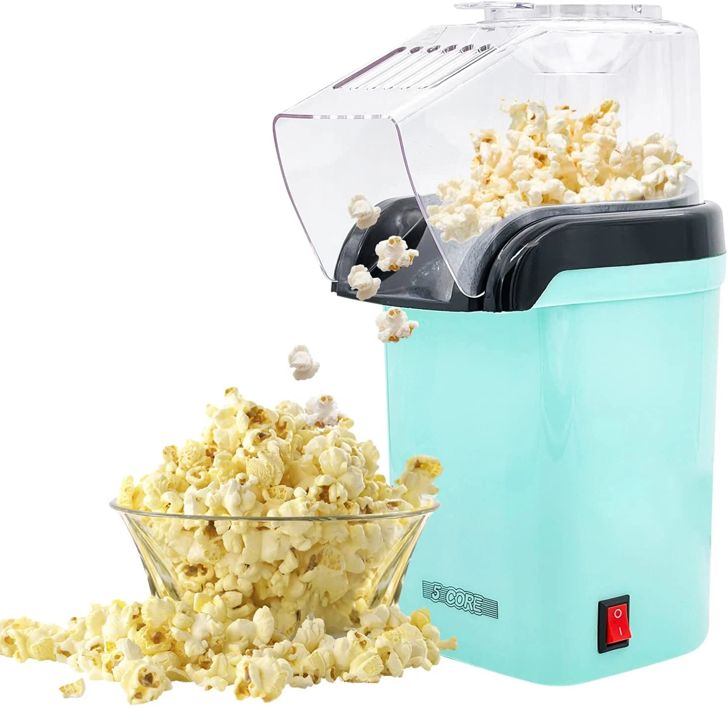 Mini Elektrischer Popcornmaker – Kompakte Heißluft‑Popcornmaschine für Zuhause