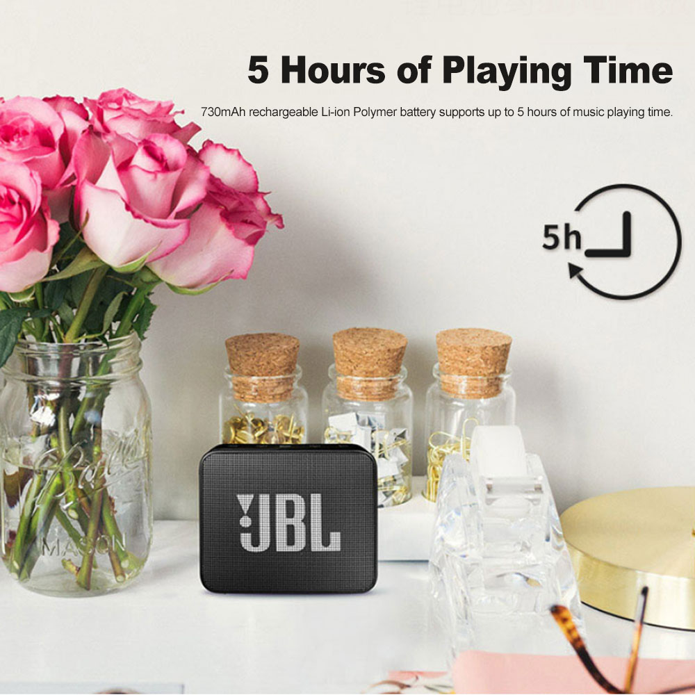 IPX7-wasserdichter JBL GO 2 kabelloser Bluetooth-Lautsprecher für den Aussenbereich