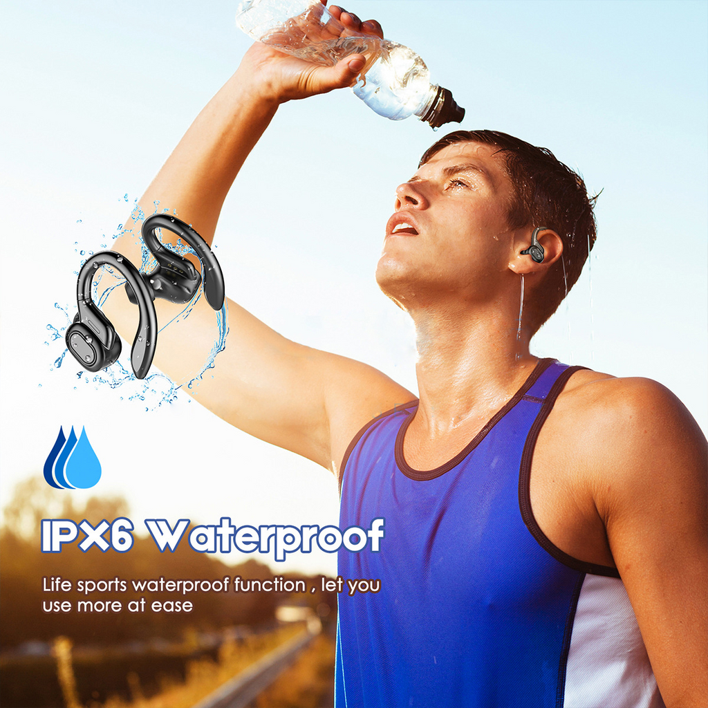 TWS-Sport-Bluetooth-Headset mit LED-Display und Bluetooth 5.0 für iPhone und Huawei